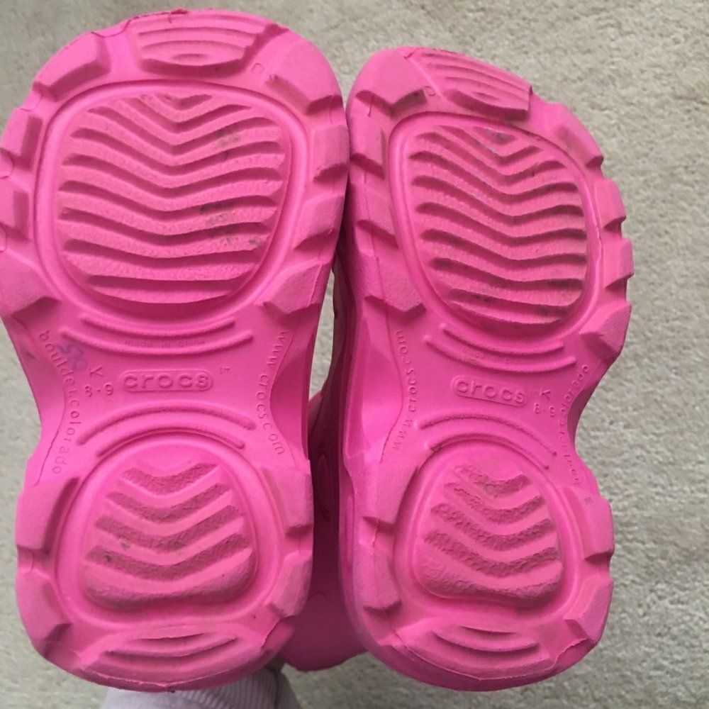 Crocs rain boots pink - Picture 6 of 8